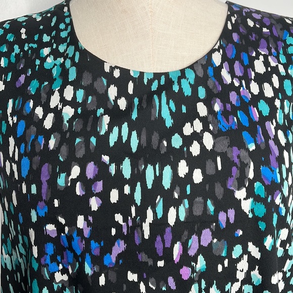 BANANA REPUBLIC SLEEVLESS MULTICOLOR OPEN BACK XS - Picture 7 of 11